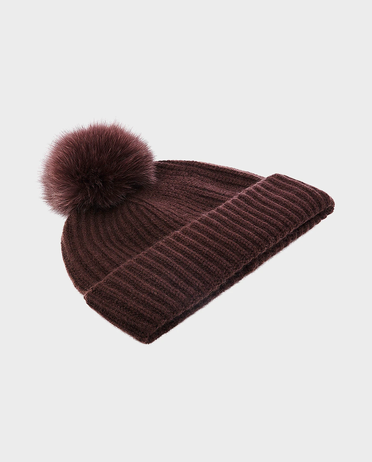 Kaszmirowa czapka z pomponem - Image #1