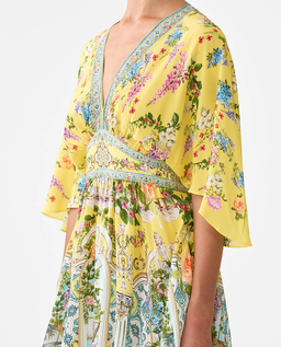 Jedwabna sukienka mini - Image #4