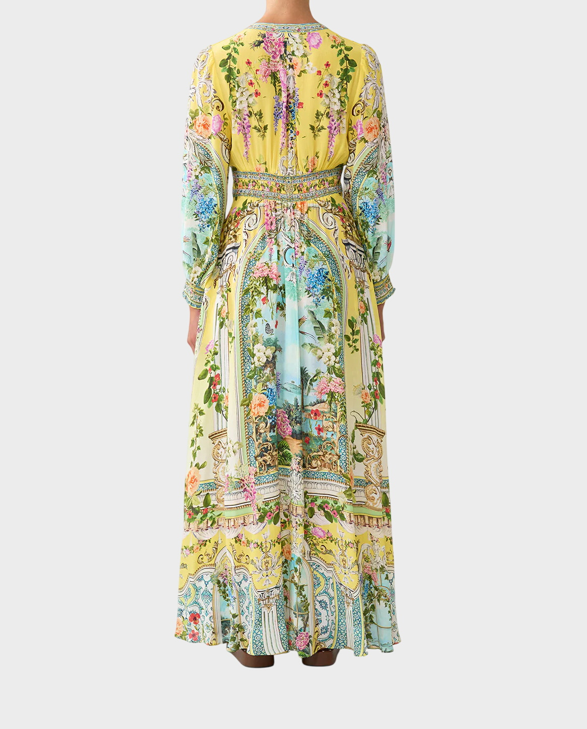 Jedwabna sukienka maxi - Image #2