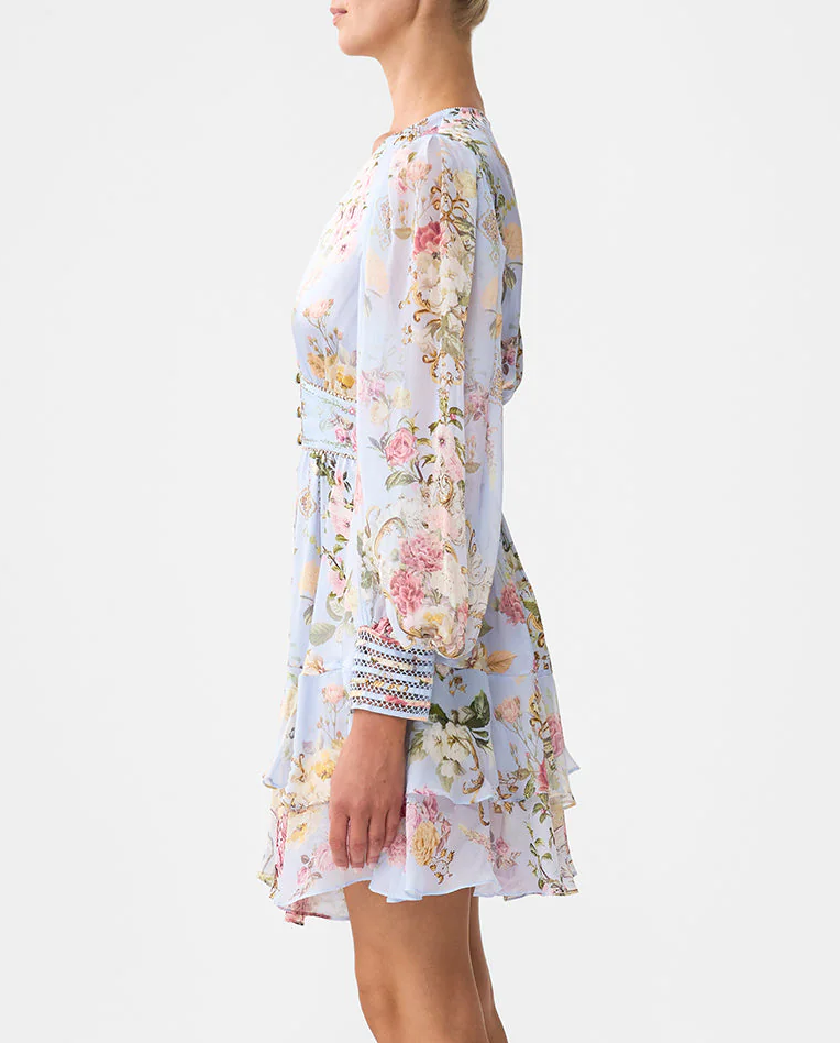 Jedwabna sukienka mini - Image #3