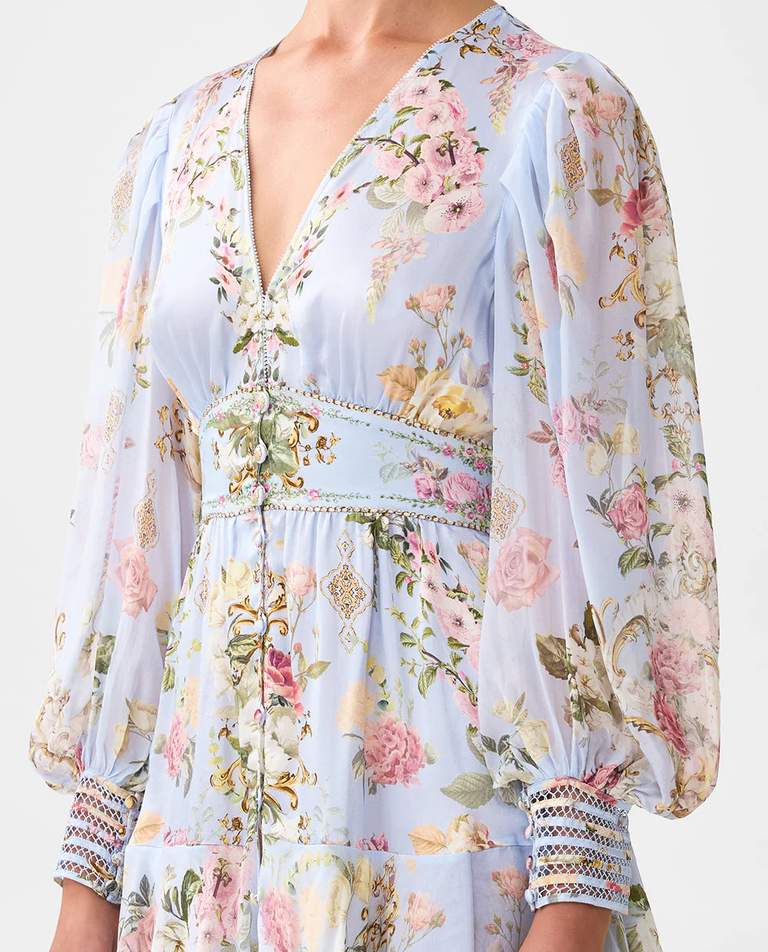 Jedwabna sukienka mini - Image #4