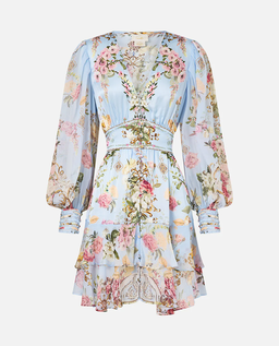 Jedwabna sukienka mini - Image #1