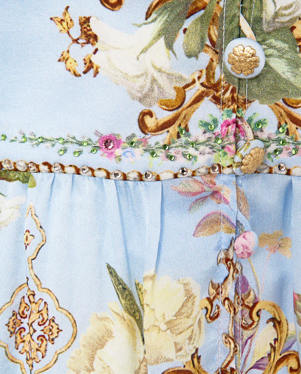 Jedwabna sukienka mini - Image #5