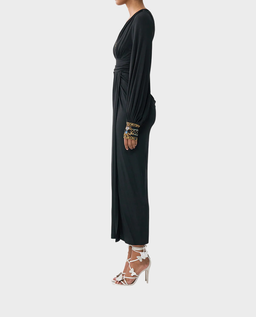 Czarna sukienka midi - Image #3