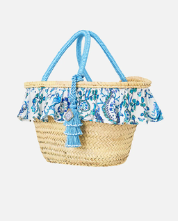 Kremowa torebka z rafii - Image #2