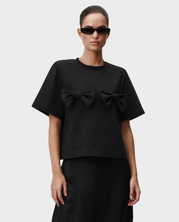 Czarny t-shirt Everly - Image #0