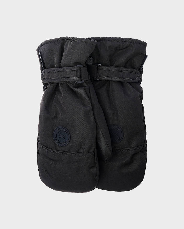 Czarne rękawiczki z jednym palcem