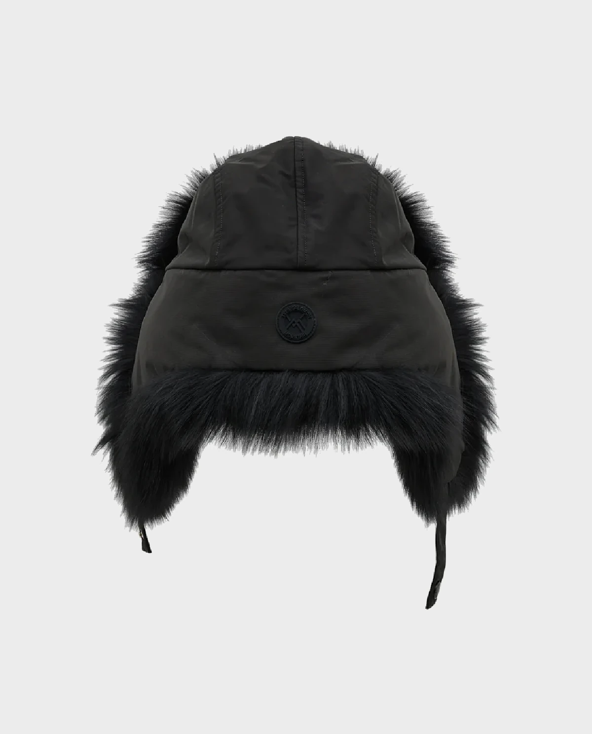 Czarna czapka uszatka - Image #2