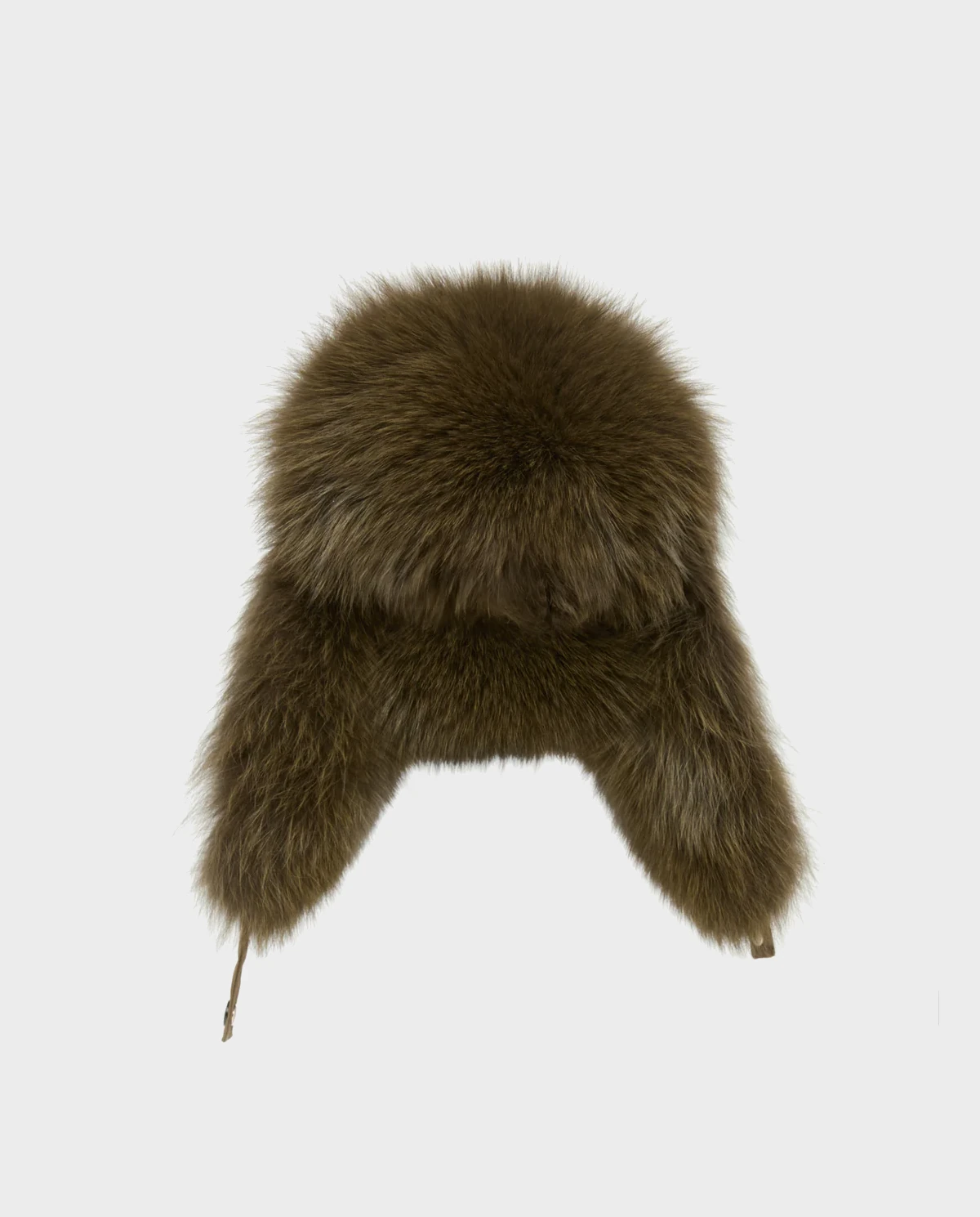 Beżowa czapka uszatka - Image #1