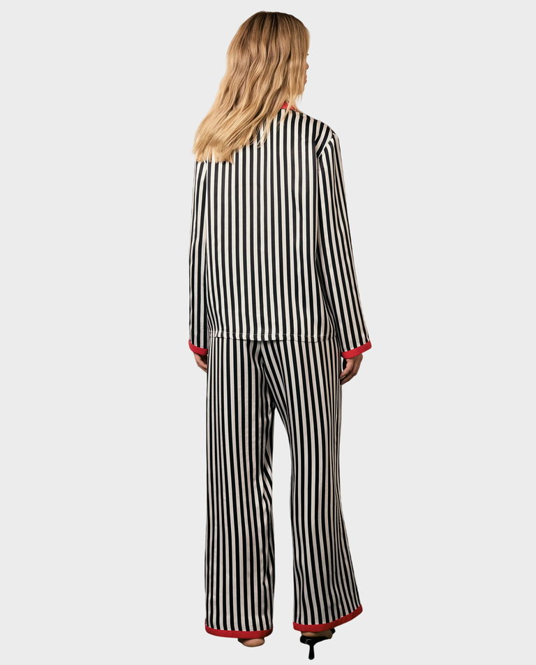 Set piżamowy w paski - Image #3