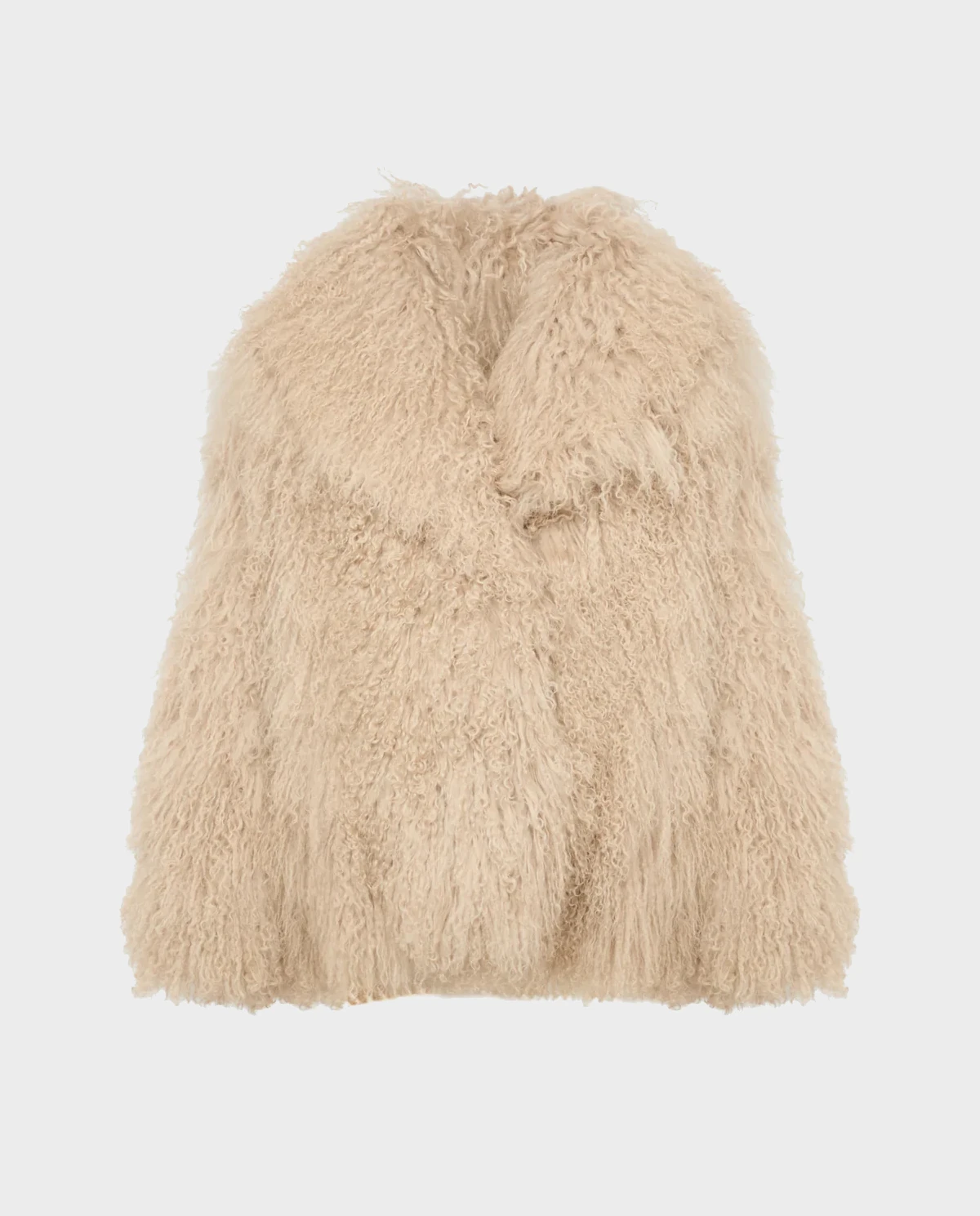 Beżowa kurtka oversize - Image #0