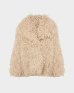 Beżowa kurtka oversize - Image #0