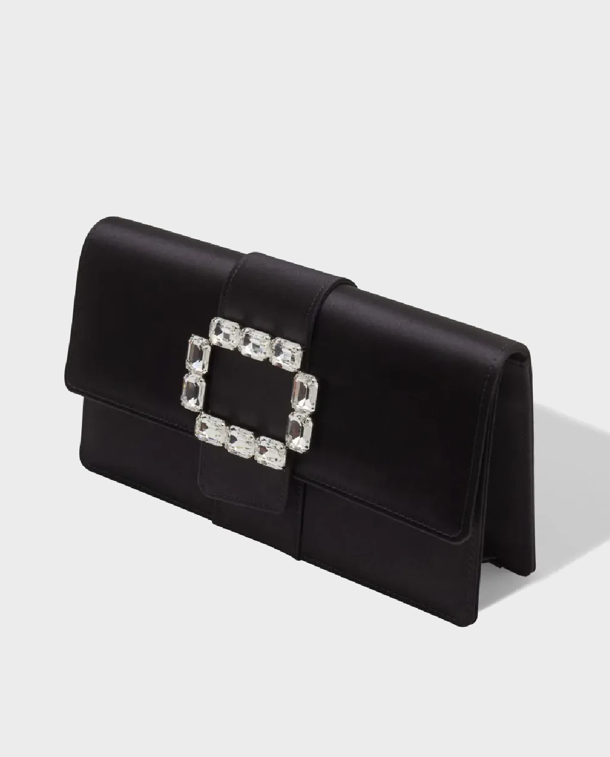 Czarna satynowa kopertówka Maycapjou ‌ - Image #1