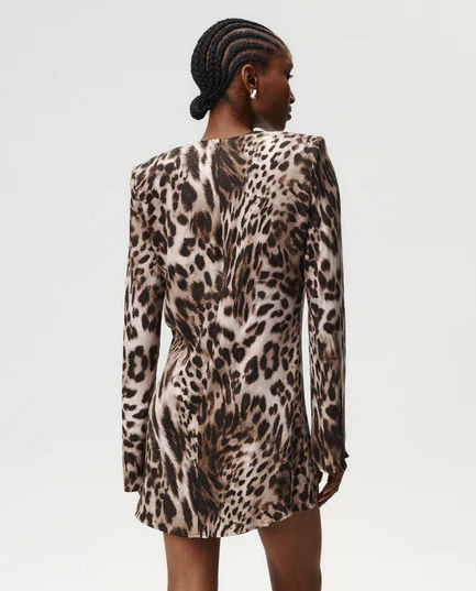 Sukienka Paloma Mini Leopard - Image #1