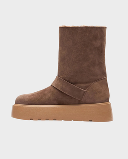 Ocieplane botki z klamrami - Image #2