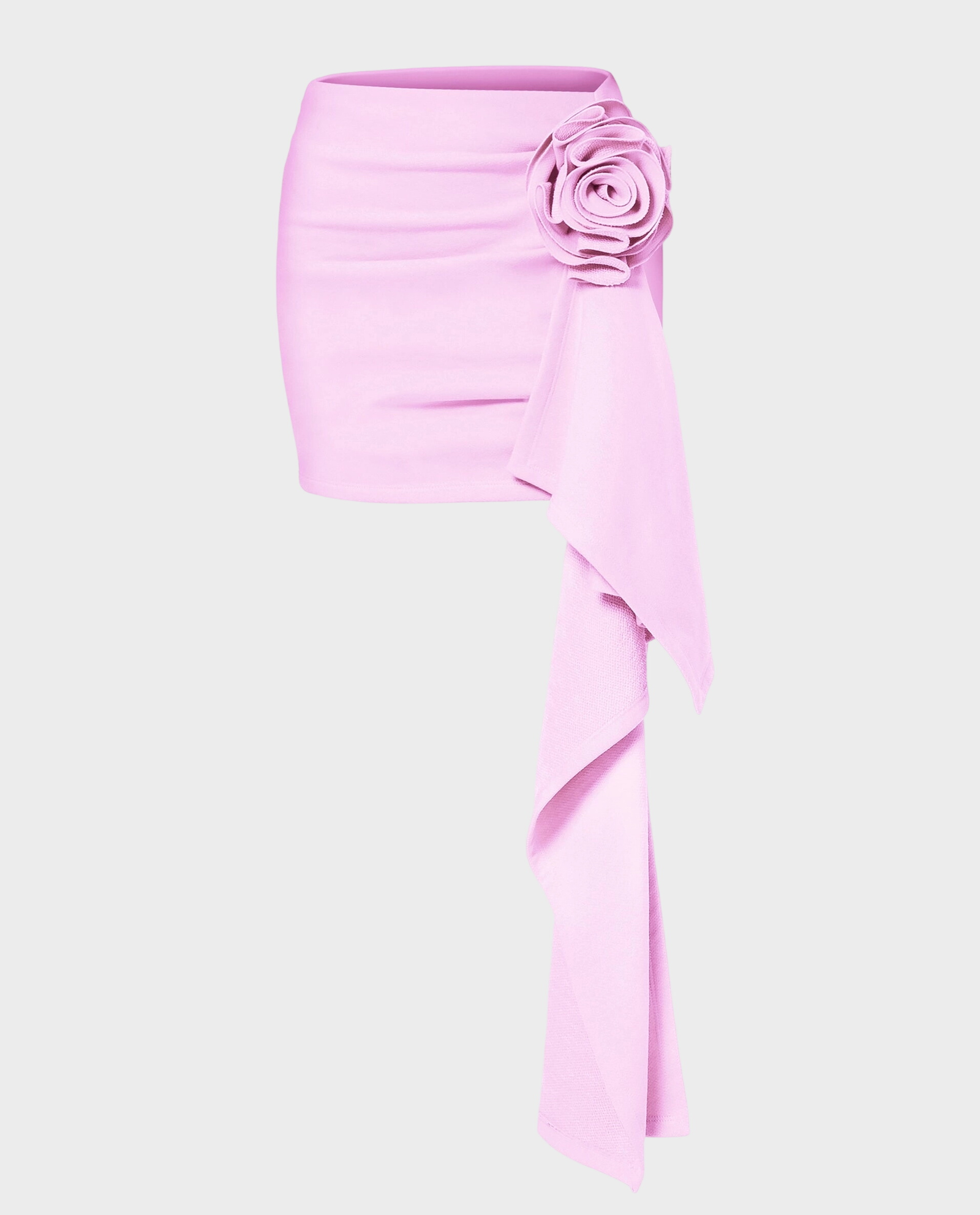 Różowa spódnica z różą WILSON - Image #1