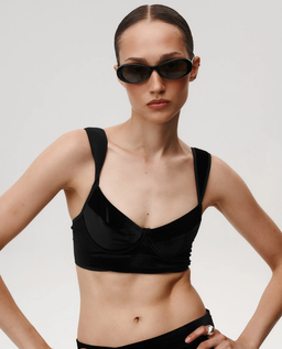 Czarny biustonosz Strong Attitude - Image #2