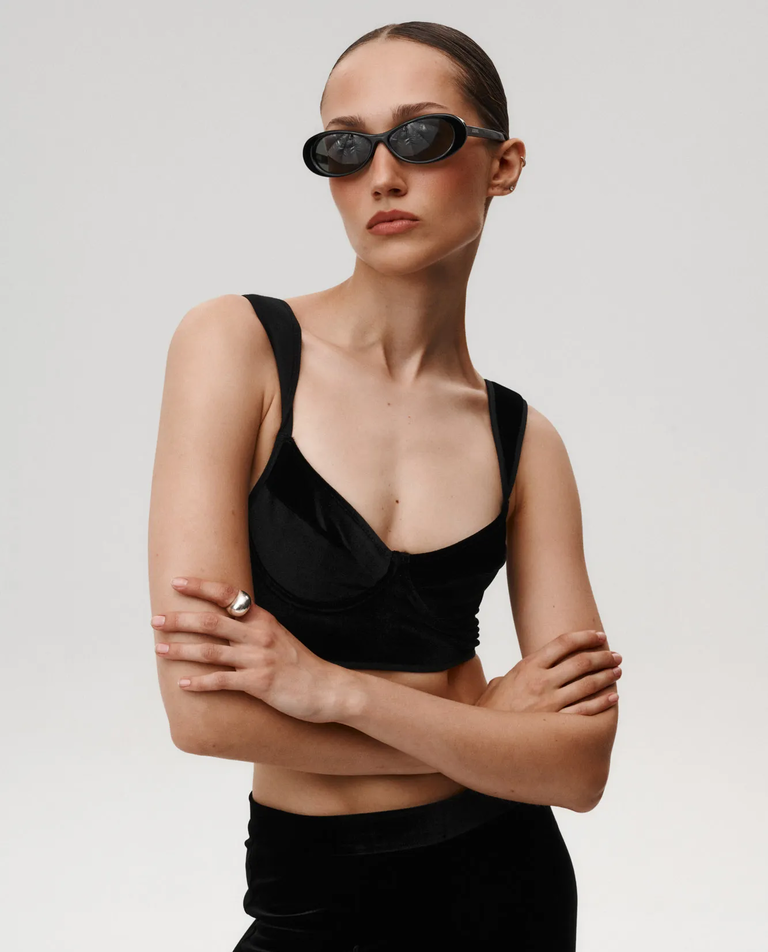 Czarny biustonosz Strong Attitude - Image #3