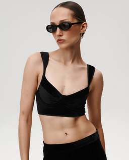 Czarny biustonosz Strong Attitude - Image #0