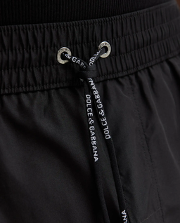 Czarne spodenki kąpielowe z logo - Image #4