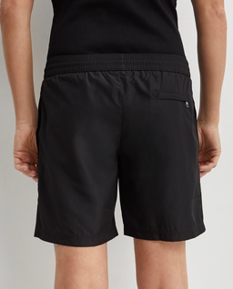 Czarne spodenki kąpielowe z logo - Image #3