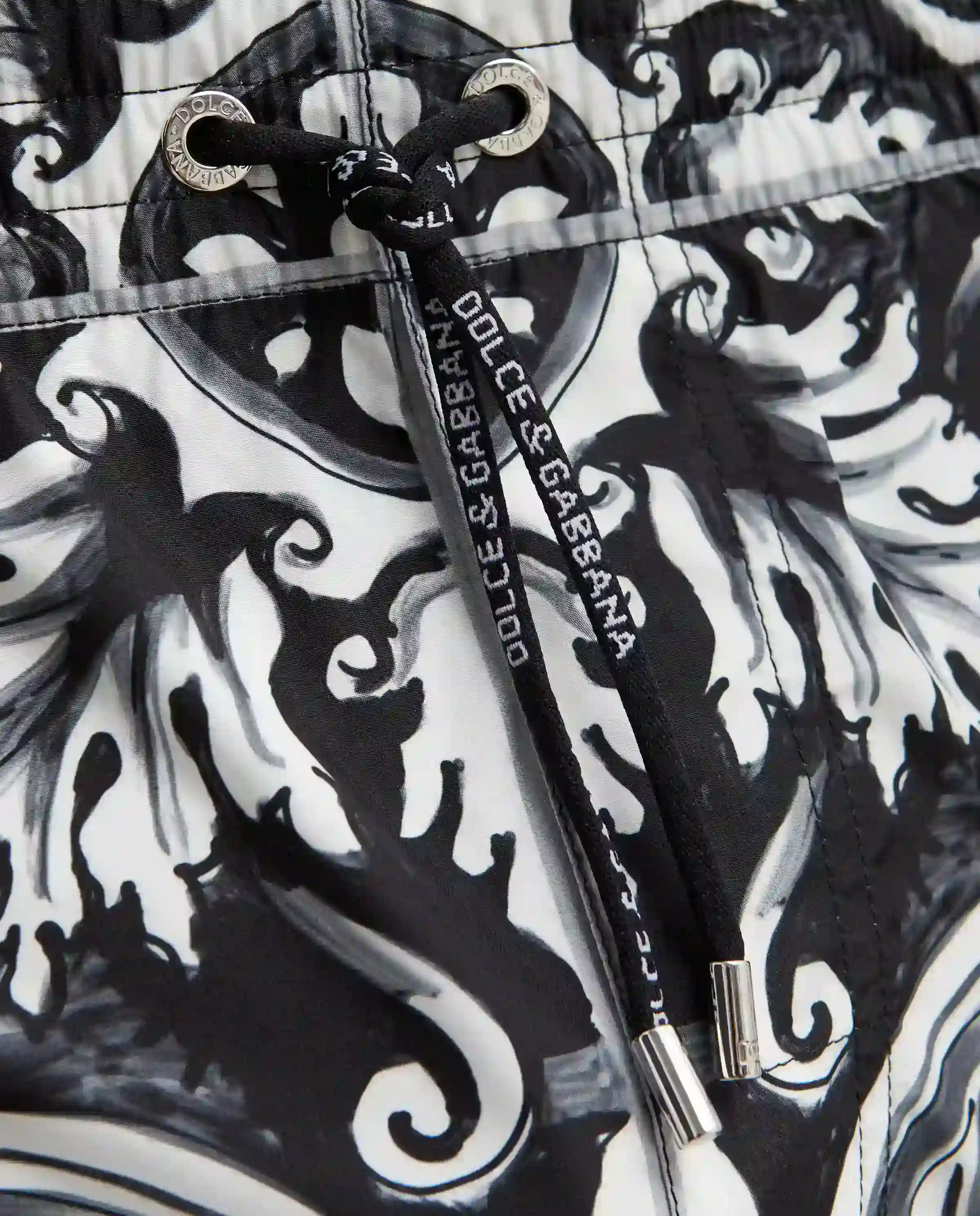 Spodenki kąpielowe z printem Majolica - Image #4