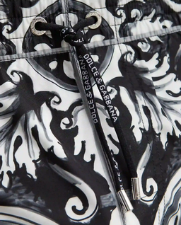 Spodenki kąpielowe z printem Majolica - Image #4