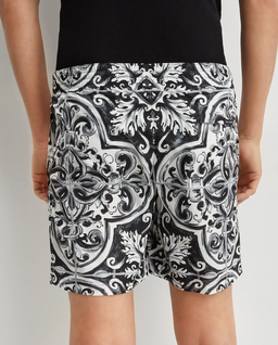 Spodenki kąpielowe z printem Majolica - Image #3