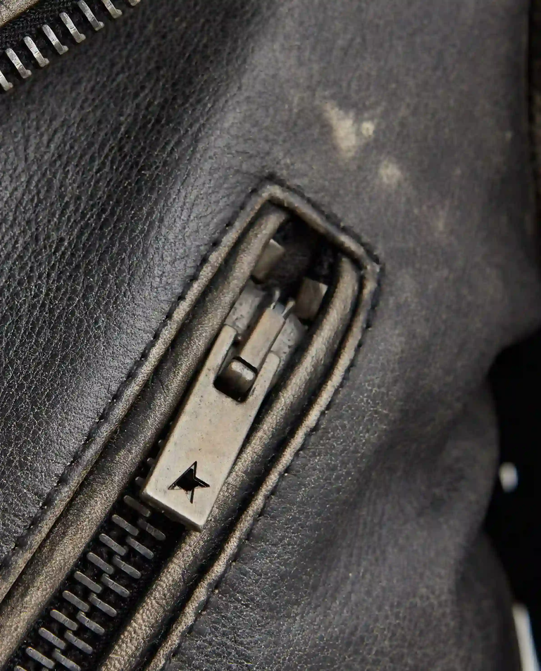 Skórzana kurtka typu biker - Image #6