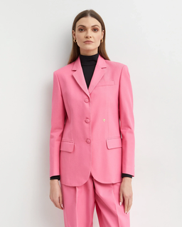 Różowa jednorzędowa marynarka - Image #0