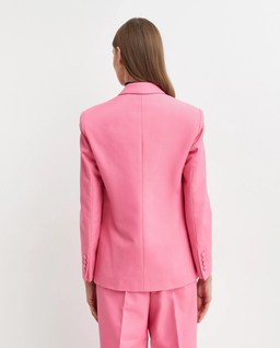 Różowa jednorzędowa marynarka - Image #4