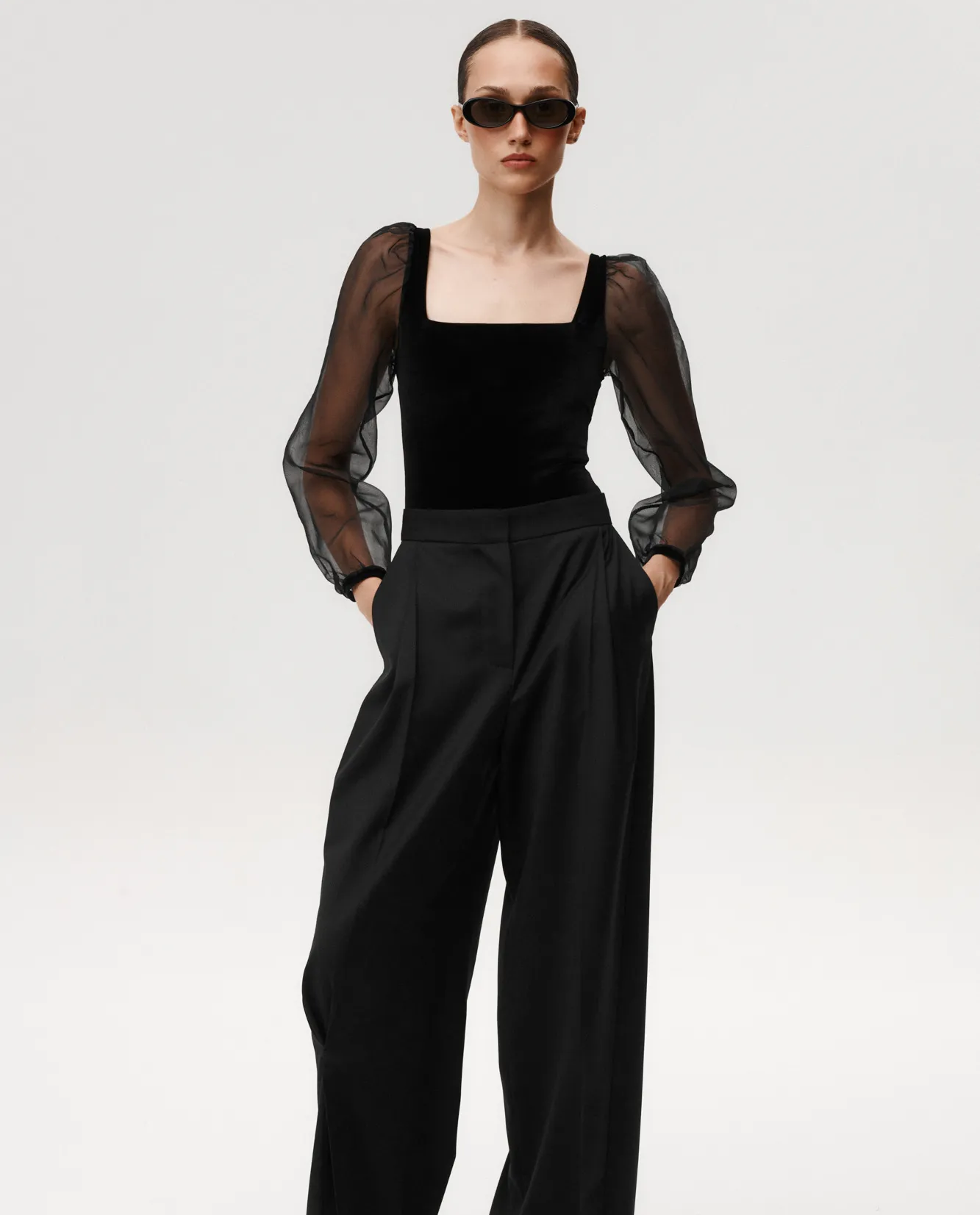 Czarne body Hazy Line - Image #2