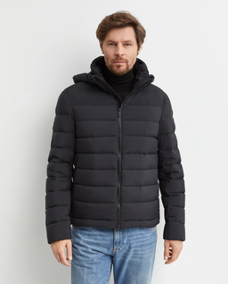 Czarna pikowana kurtka - Image #0