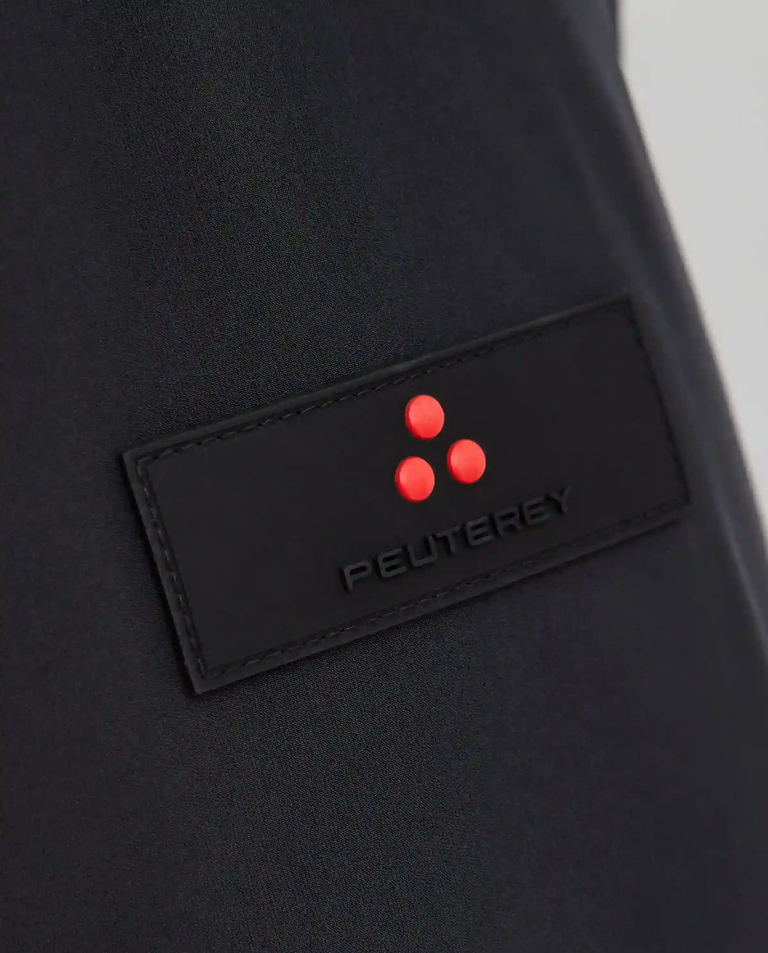 Granatowa kurtka z kapturem - Image #4