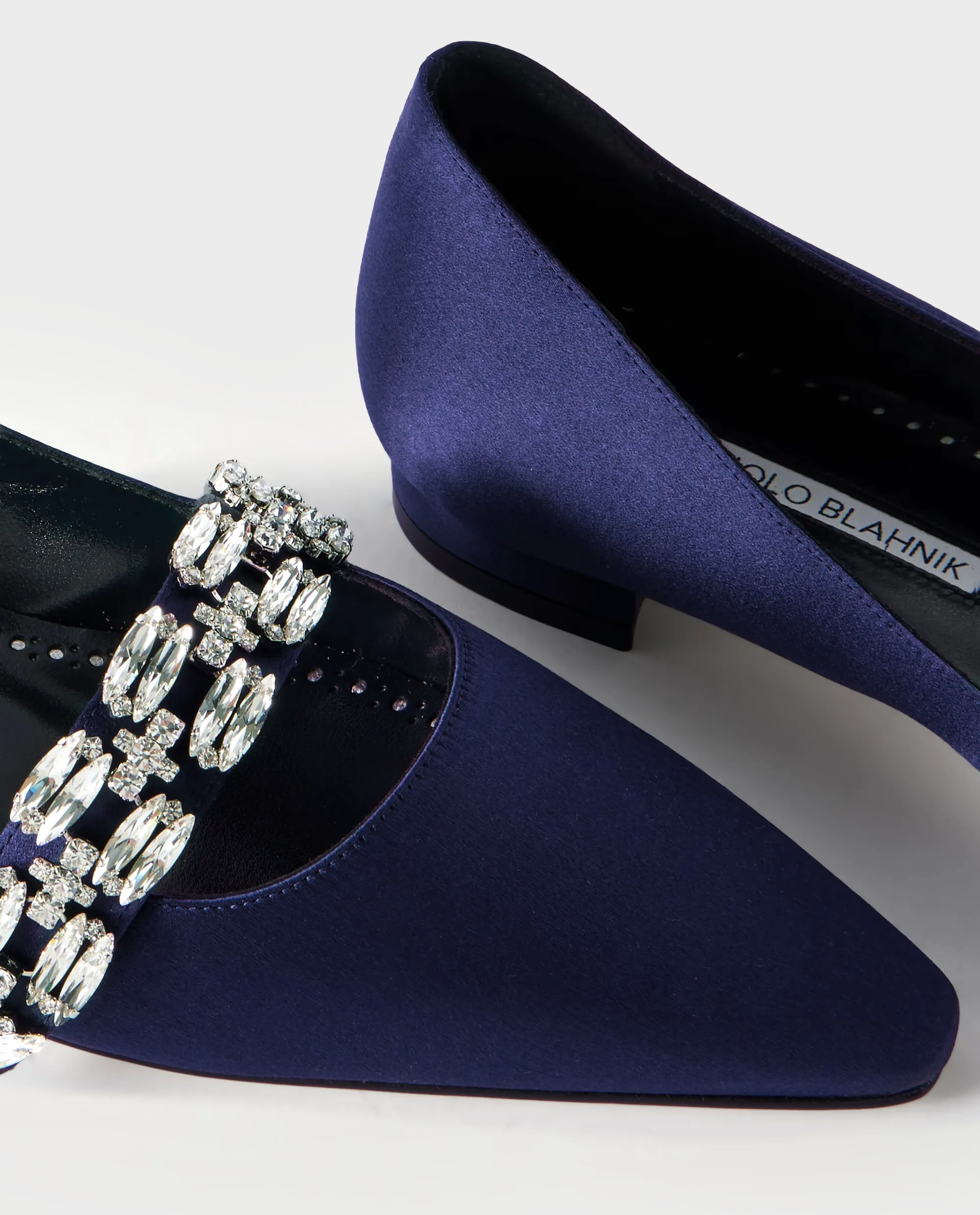 Granatowe czółenka Tamolflat - Image #3