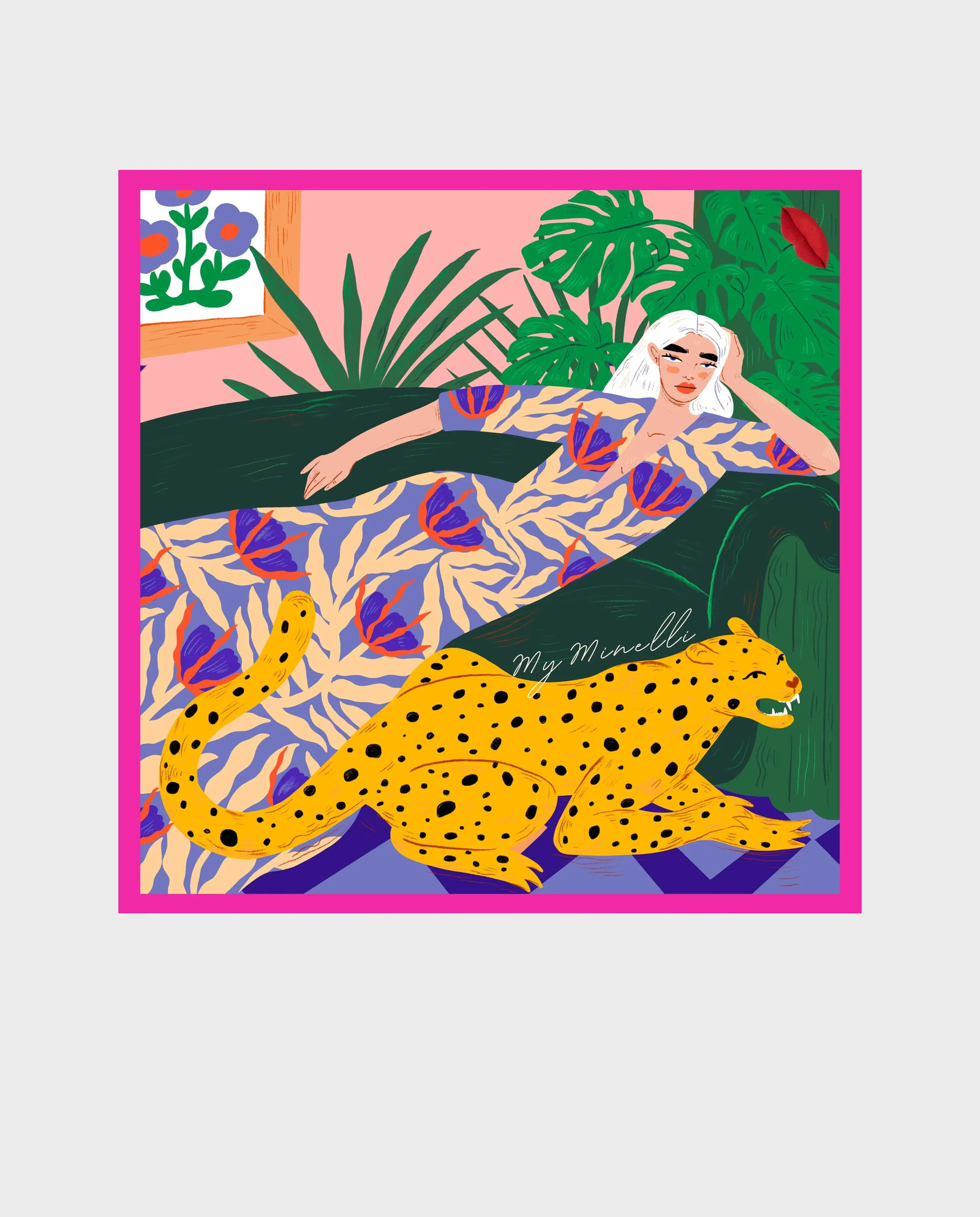 Jedwabna apaszka Fashion Muse S - Image #0