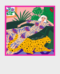 Jedwabna apaszka Fashion Muse M - Image #0