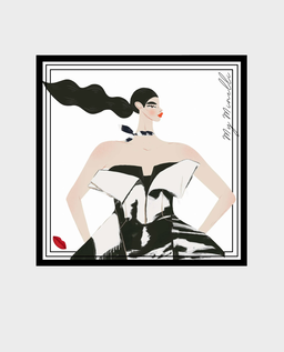 Jedwabna apaszka Art of Fashion S - Image #0