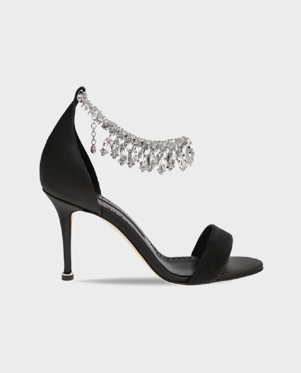 Czarne sandały na szpilce Tulisan 90 - Image #0