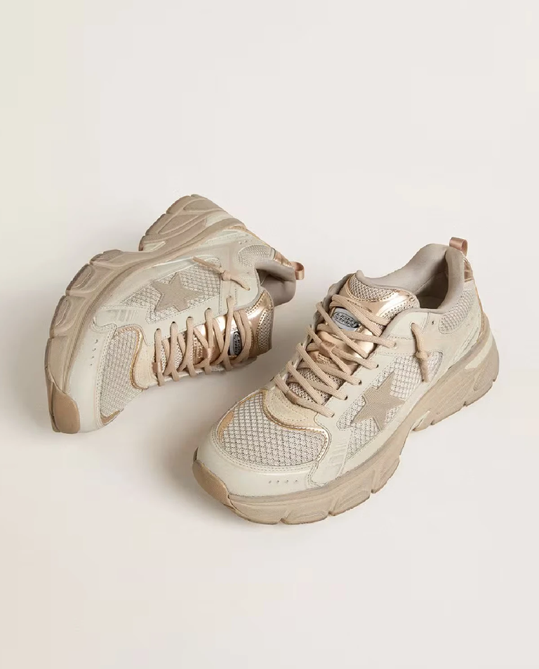 Metaliczne sneakersy Lightstar