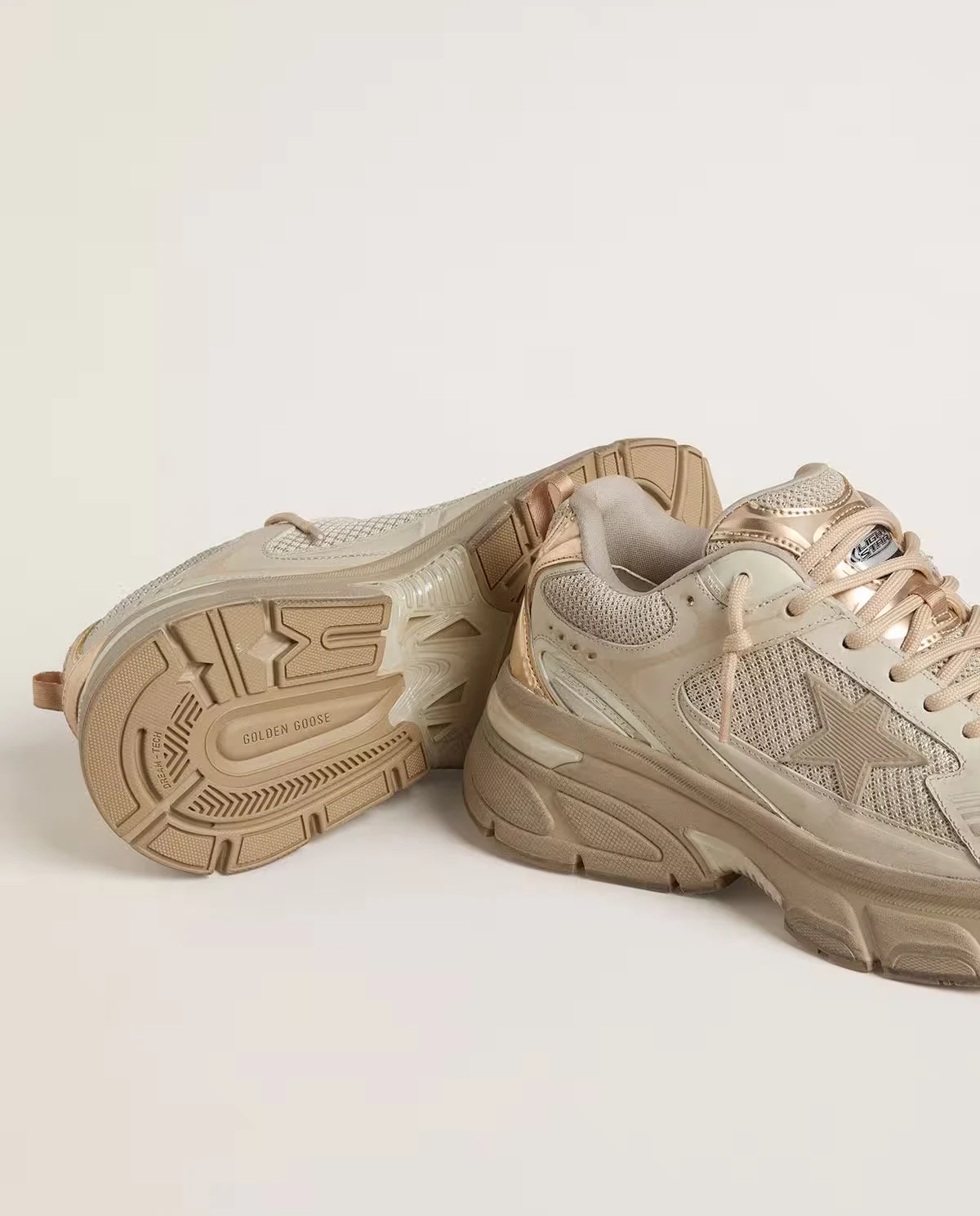 Metaliczne sneakersy Lightstar - Image #3