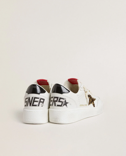 Białe skórzane sneakersy BallStar - Image #2