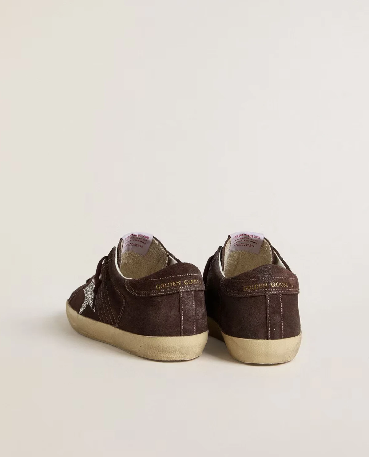 Brązowe zamszowe sneakersy Superstar - Image #2