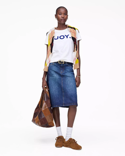 Biała koszulka Joy Slim - Image #2