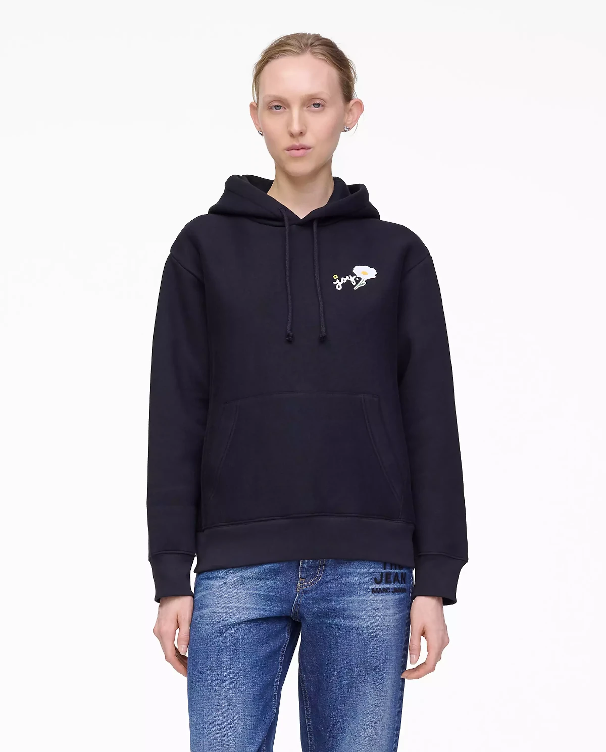 Czarna bluza kapturem Marc is Joy - Image #0