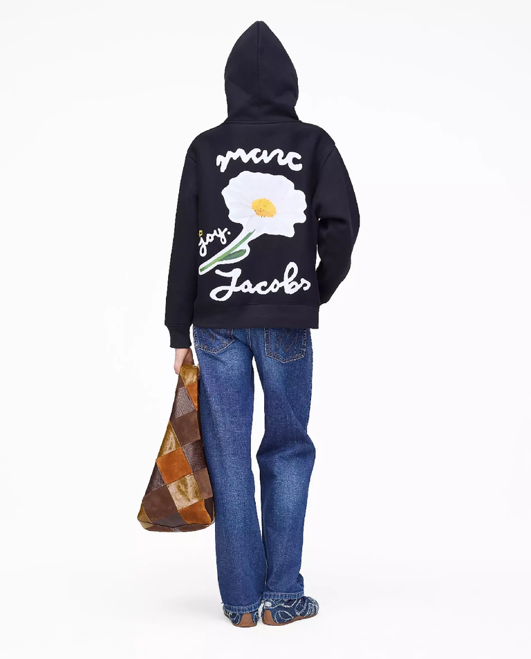 Czarna bluza kapturem Marc is Joy - Image #3