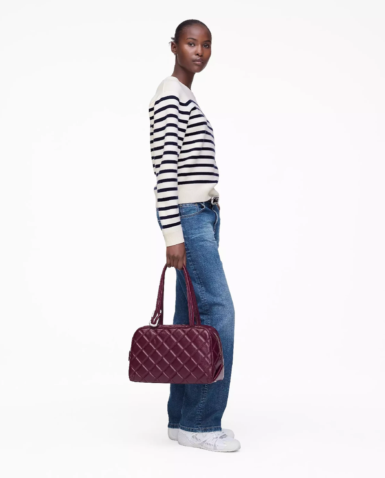 Biała bluza w paski - Image #2