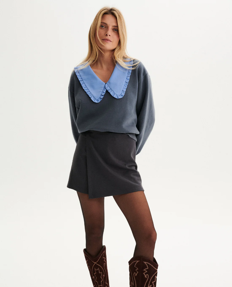 Szara bluza Grace - Image #5