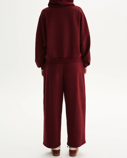 Bordowe spodnie Amore - Image #5