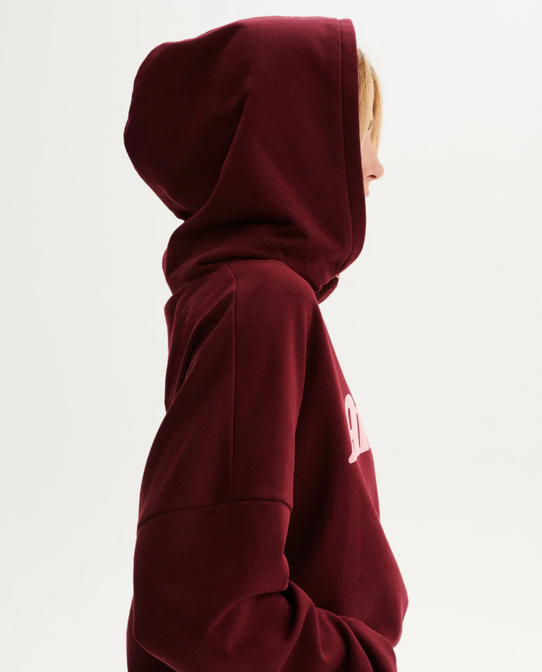 Bordowa bluza Amore - Image #3